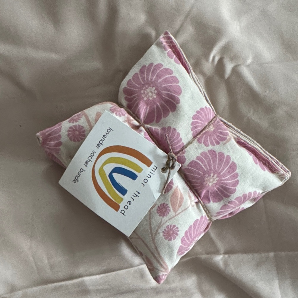 Pink Floral Fabric Bundle